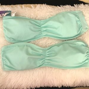 2 Reef strapless swimsuit top. 1NWT & 1NWOT size S